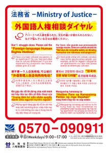 外国語人権相談ダイヤル
